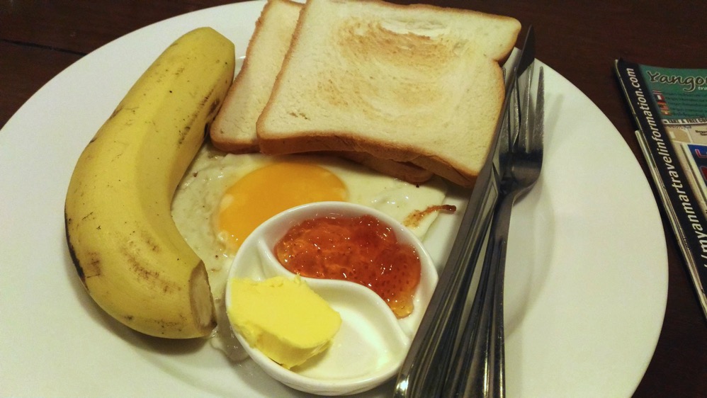 Backpacker Bed and Breakfast 朝ごはん