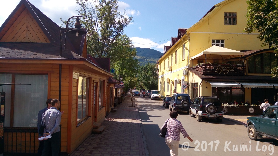 ウクライナの小さな街・ラホフ（Rakhiv）