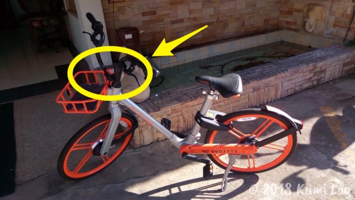 MobikeのQRコード