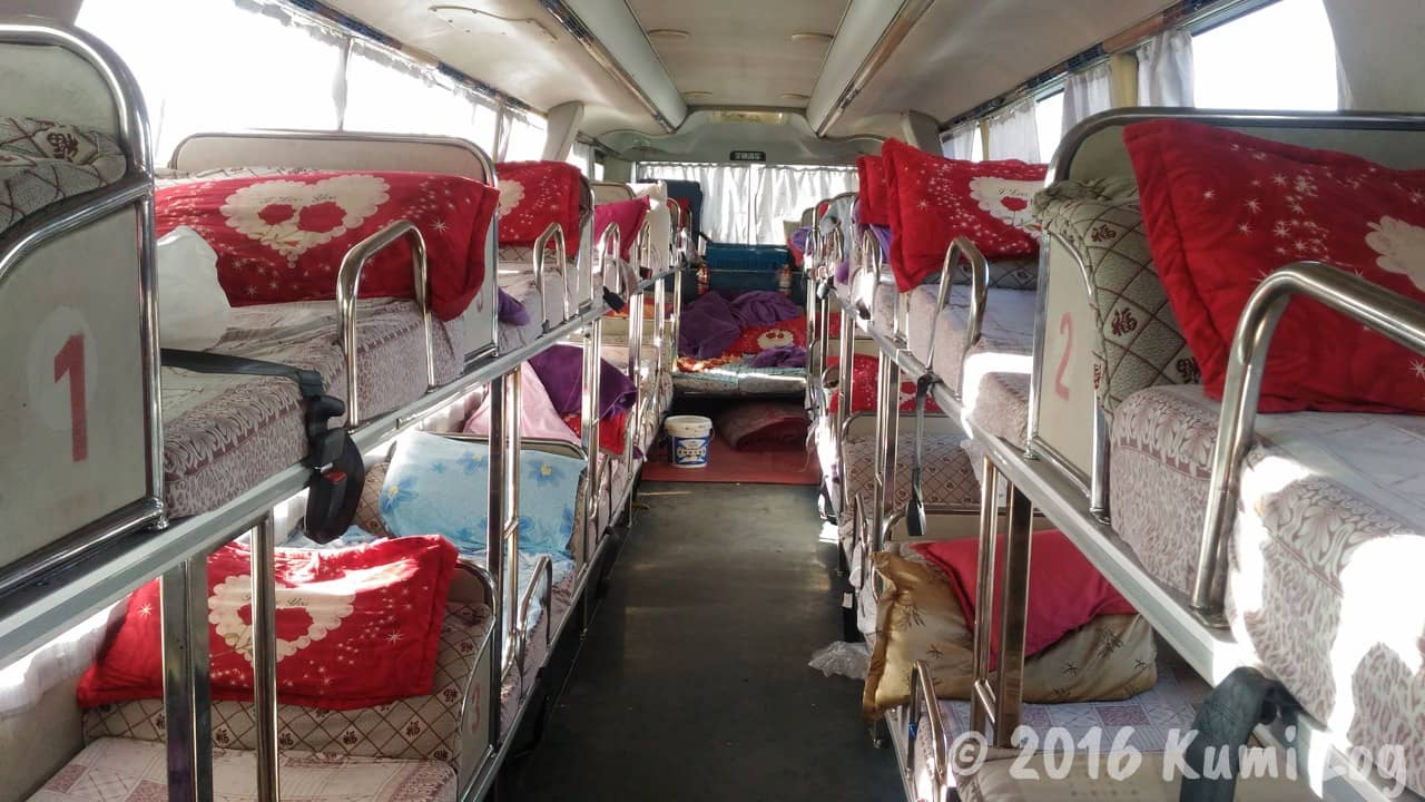 東南アジアなどで夜行バスや寝台列車を快適に過ごすための対策まとめ